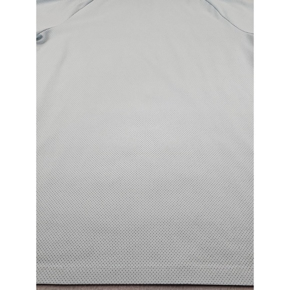 Nike Golf Men's XL Zonal Cooling Polo Shirt Blue Short Sleeve Mesh Performance - Picture 10 of 11